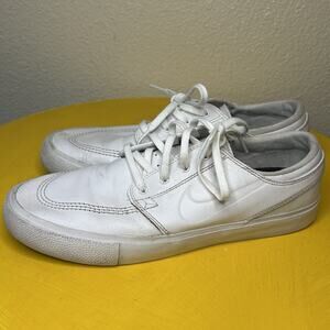Nike SB Stefan Janoski RM Premium SB White Leather CI2231-102 Sneakers Mens 7